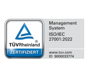 TuevRheinland Certification 2022