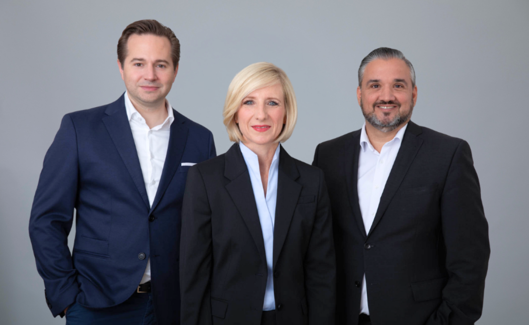 José Lopez (CEO), Lars Heymeier (COO) and Christina Nagel (CFO) – the new leadership team of CONVOTIS Group.
